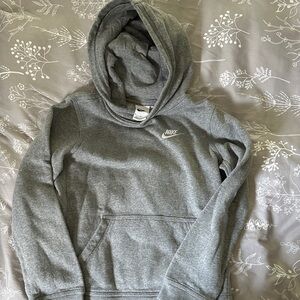 Nike Heather Gray Pullover Hoodie
